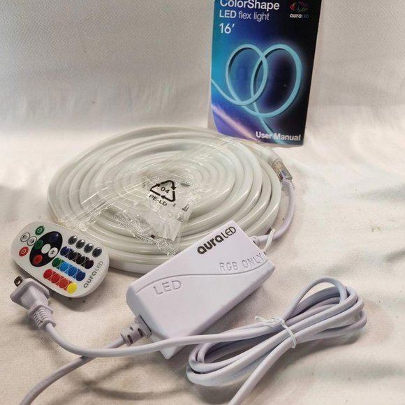 Aura Color Shape Outdoor/Indoor 16 ft. Plug-in Color Changing Light LED - Picture 4 of 5